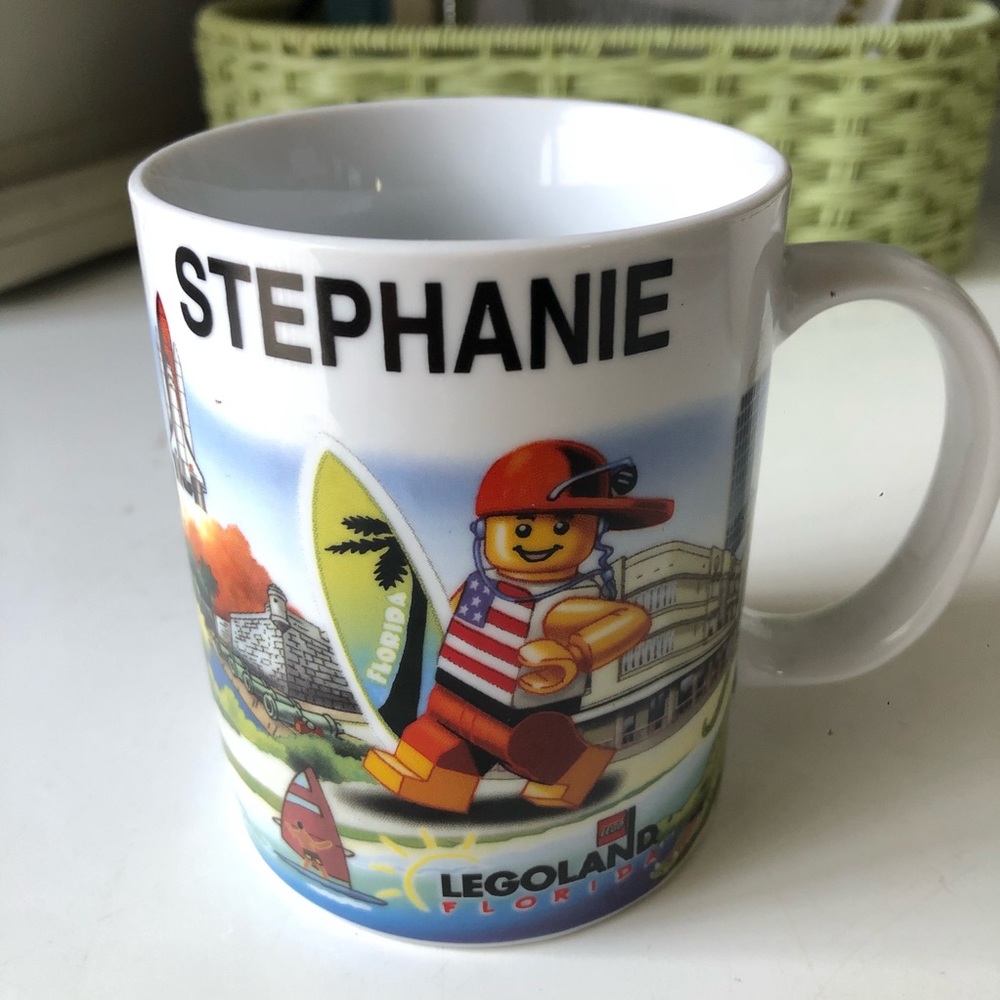 “Stephanie” LEGO Land Mug